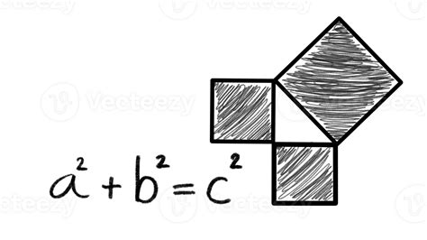 pythagorean theorem with right triangle, Pythagoras theorem triangle ...