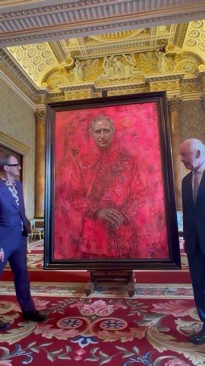 Перший офіційний портрет монарха Чарльз ІІІ, написаний після його ...