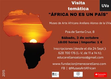 Primera visita temática del nuevo curso África no es un país