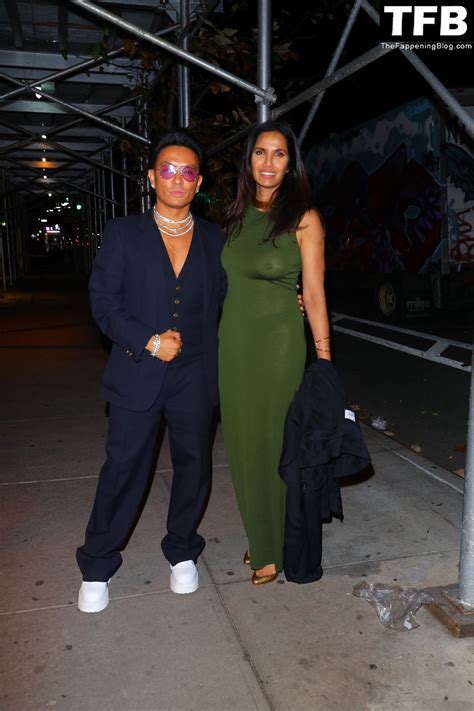 Padma Lakshmi Flashes Her Nude Tits As She Hits The Cfda After Party