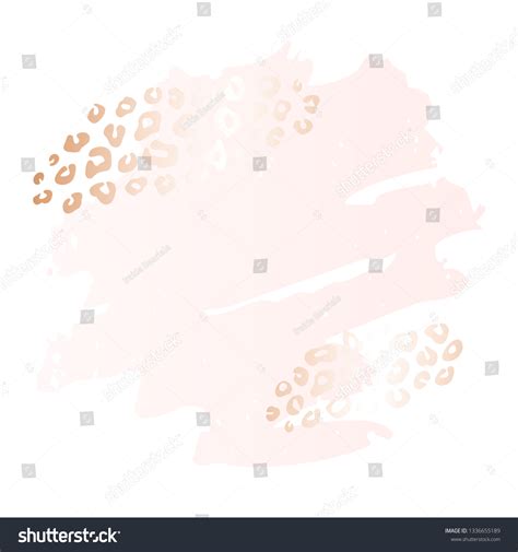 Golden Pink Blank Nude Art Frames Stock Vector Royalty Free Shutterstock