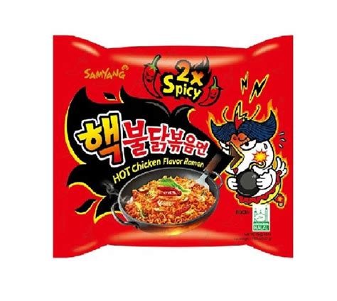 BULDAK Лапша со вкусом курицы очень острая Hot Chicken Flavor Ramen x Spicy Samyang гр
