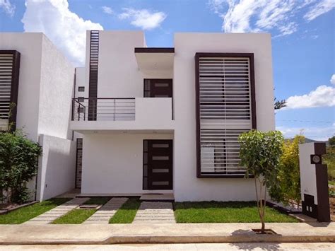 Fachadas Modernas De Casas En Residencial Bugambilias