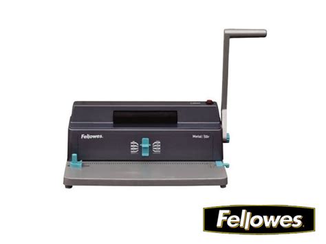 Encuadernadora Fellowes De Espiral Metalico Metal R Material De