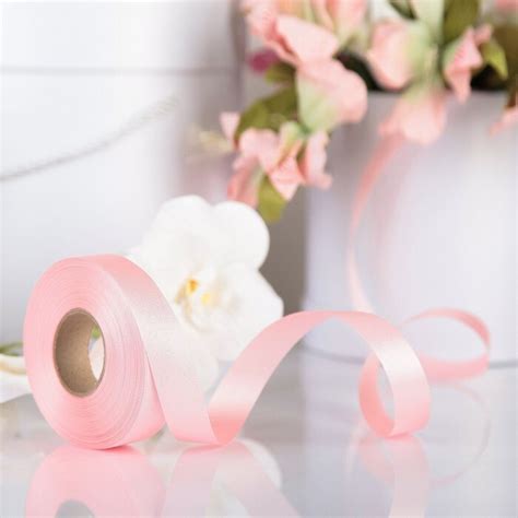 Лента для декора и подарков, светло-розовый, 2 см х 45 м - купить по ...