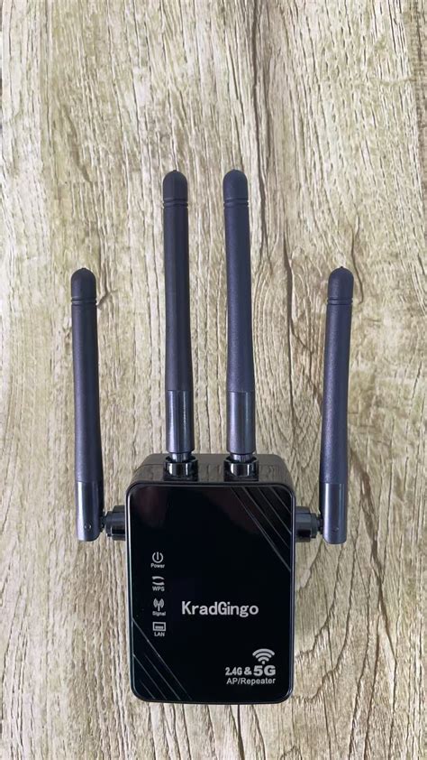 Kradgingo Wifi Extender Internet Booster 10000 Sqft Long Range