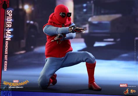 Hot Toys MMS414 蜘蛛人返校日1 6比例 蜘蛛人 自製服裝Ver Spider Man Homecoming Homemade Suit Version