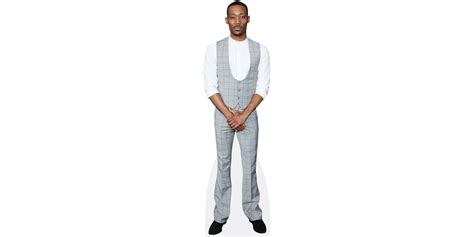 Tyler James Williams Grey Outfit Cardboard Cutout Celebrity Cutouts