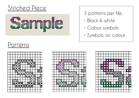 Rainbow Fuck Cross Stitch PDF Pattern Sweary Subversive Modern Cross Stitch Geek Cross