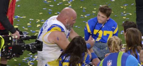 Released Footage Shows Rams Ot Andrew Whitworth Telling His Kids Hes