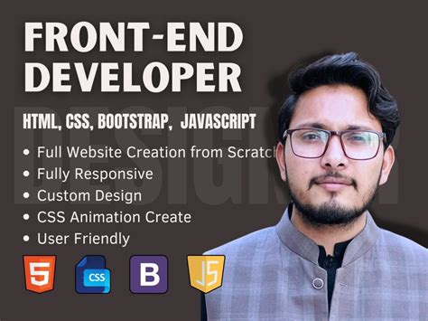 Develop A Custom Front End Design For Your Website Upwork