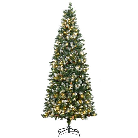 pre lit skinny christmas tree 3