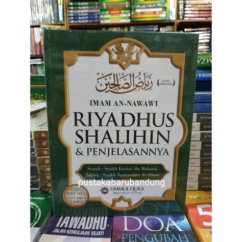 Jual Original Buku Riyadhus Shalihin Dan Penjelasannya Lengkap HC