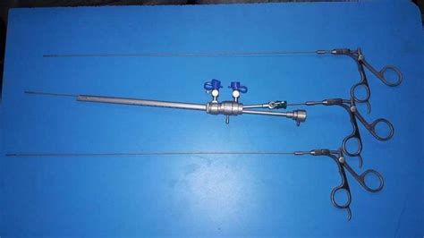 4pc Laparoscopic Operative Channel Sheath Semi Rigid Biopsy 5Fr 40cm