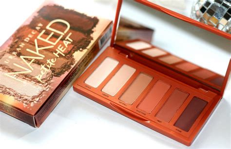Urban Decay Naked Petite Heat Palette Review Swatches MAKEUPHOLIC WORLD