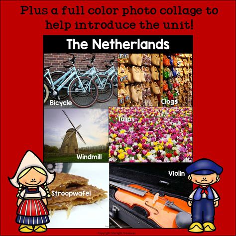 The Netherlands Mini Book for Early Readers - A Country Study | Made By