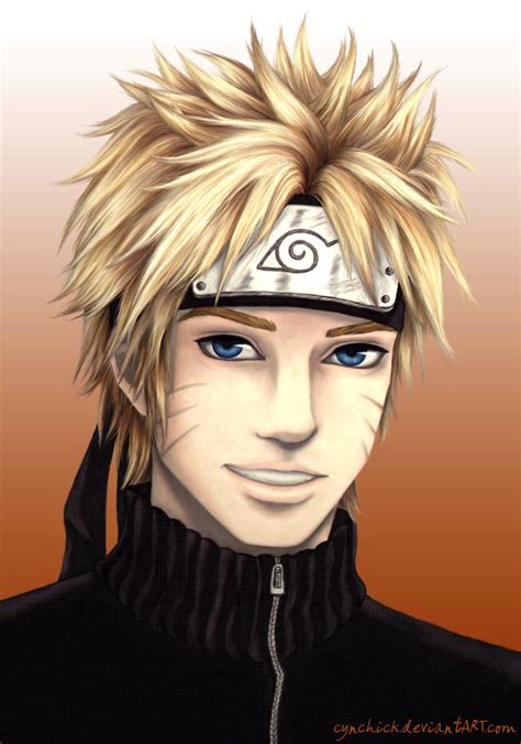 Semi-Realism: Naruto by cynchick on DeviantArt