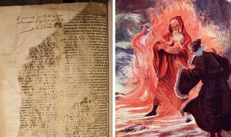 King Arthur Breakthrough As Bristol Manuscript Fragments Detail Famous Merlin Legend Science