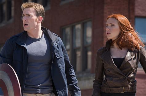 Captain America And Black Widow