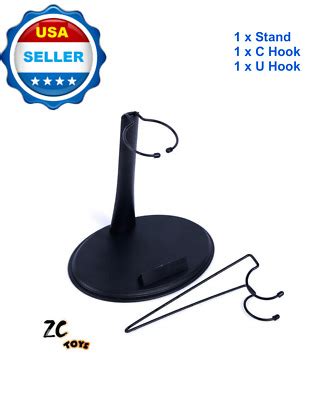 ZC Toys Scale Action Figure Stand U C Type For Hot Toys Phicen Kumik USA EBay
