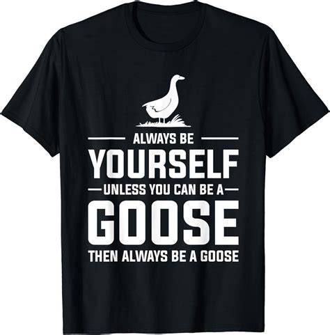 Quirky Avian Attitude Tee Embrace Your Inner Goose Walmart