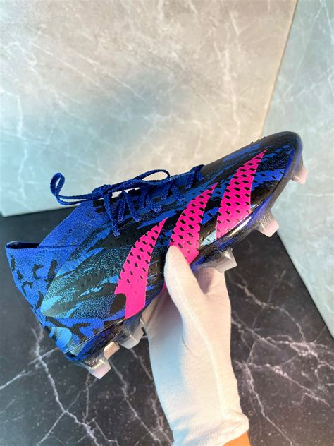 Бутсы Adidas Predator accuracy.1 FG синие купить с доставкой.