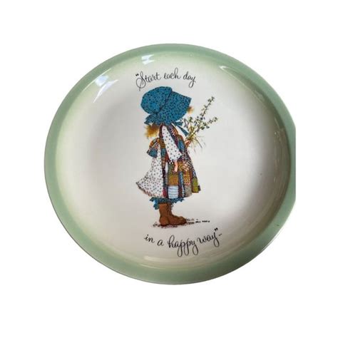 Holly Hobbie Accents Vintage Holly Hobbie 972 Decorative Plate