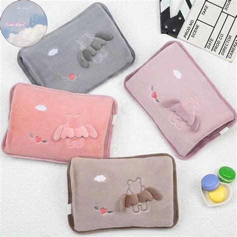 Zhen Rechargeable Hot Water Bag Electric Heat Water Pocket Hand Warmer Hot Water Bottle Heater