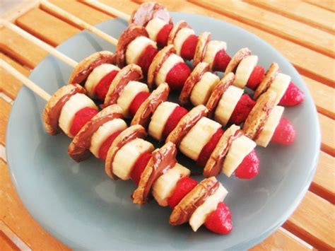 Brochetas De Mini Hot Cakes