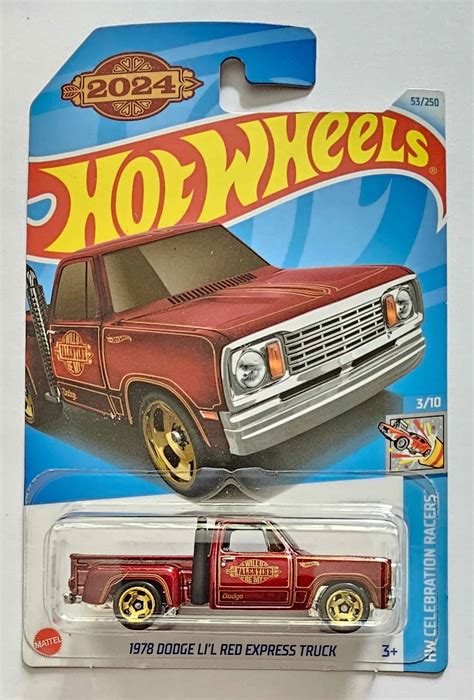 Hot Wheels Celebration Racers Dodge Lil Red Express Truck Universo Hot Wheels