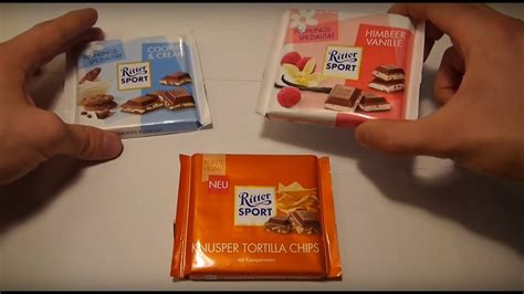 Ritter Sport с чипсами, малиной и печеньем! - YouTube