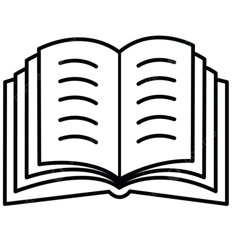 вектор значок открытой книги PNG , Открытая книга, Вектор открытой ...