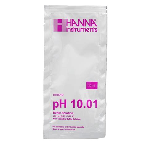 Hanna Solution D Talonnage Ph Ml Pour Lectrodes Ph Et Ph