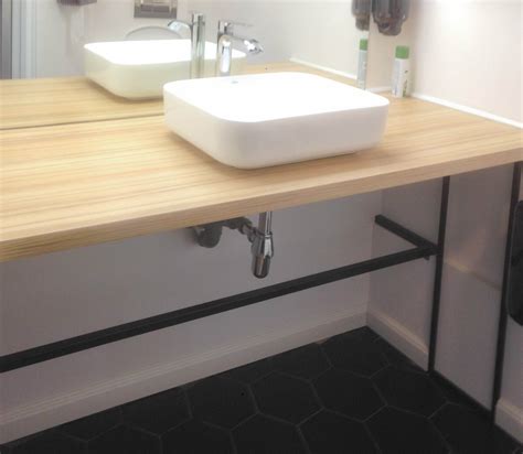 Столешница для раковины лофт 97 фото