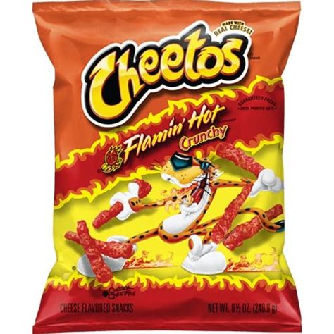 Buy Frito Lay Cheetos Crunchy Flamin Hot Made With Real Cheese New Pack G Usa Online At