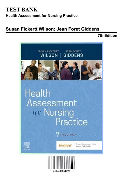 Test Bank Health Assessment For Nursing Practice 7th Edition Wilson