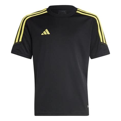 Adidas Trenings T Skjorte Tiro Club Sort Gul Barn