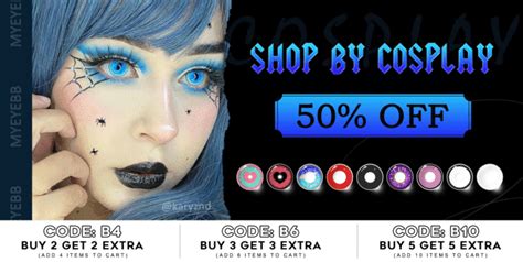 50% OFF Halloween Colored Contacts