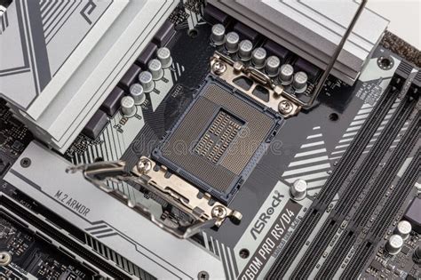 LGA 1700 socket editorial stock image. Image of asrock - 287693829