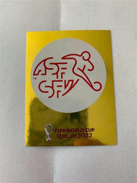 Panini Wm 2022 Wappen Schweiz Sui 2 Comprare Su Ricardo