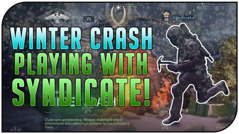 Modern Warfare Remastered I Bumped Into Syndicate Mwr Winter Crash