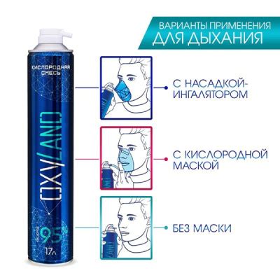 Кислородные баллончики и подушки для дыхания - купить в интернет-магазине