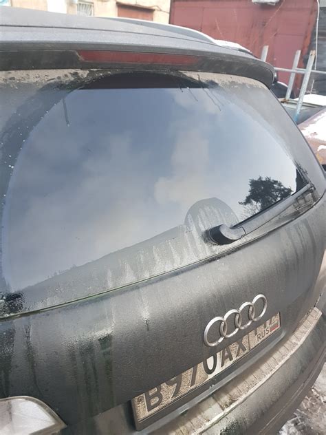 Супермойка заднего стекла — Audi Q7 (1G), 3,6 л, 2006 года | своими ...