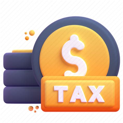 Money Tax Front 3d Illustration Download On Iconfinder