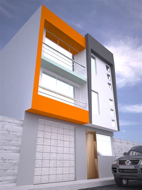 3D House Drawing with AutoCAD Architecture Rendering