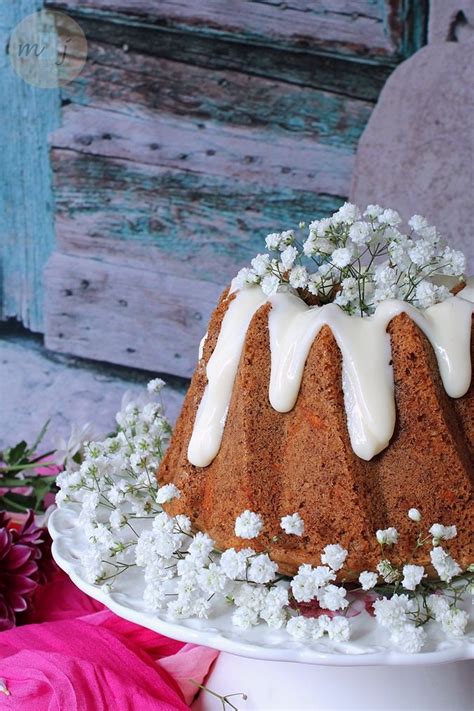 Bundt Cake De Zanahoria Con Glaseado De Queso Almond Banana Bread