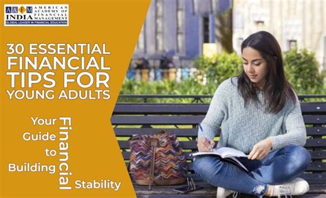 expert guide   financial tips  young adults