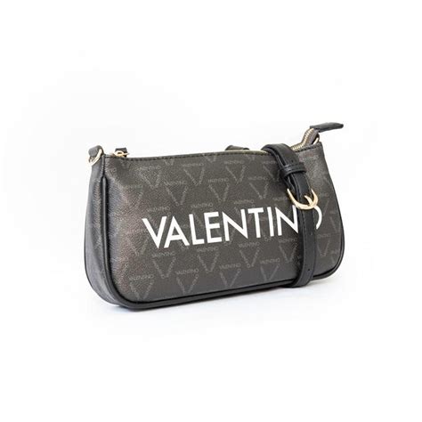 Valentino Bags | Valentino Logo Shoulder Bag | Nero/Multi 395 | FRASERS