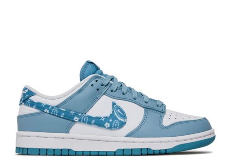 Wmns Dunk Low Blue Paisley Nike Dh Flight Club