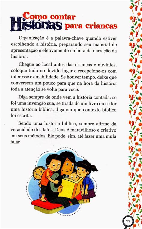 Escola Dominical Infantil: História fácil: Técnicas para contar ...